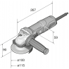 Amoladora FEIN   750w 125mm CG 7-125