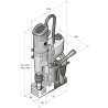 Taladro magnetico Fein KBU35MQW