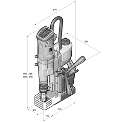 Taladro magnetico Fein KBU35MQW