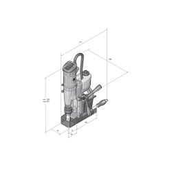 Taladro magnetico Fein KBU35PQW
