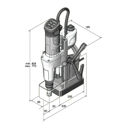 Taladro magnetico Fein KBM65UQW